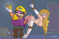 princess peach from mario (series) by nephew (artist)