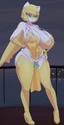 big_breasts breasts dullyarts female high_heels huge_breasts latias nipples pokemon pokemon_(species) shiny_pokemon tagme thick_thighs wide_hips