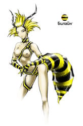 2ch.ru bee_girl bilayn-tan mascot ru-chans