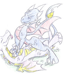 2008 cynder dragon female female_on_top feral feral_on_feral horns male male/female mythological_creature mythological_scalie mythology scalie spyro spyro_the_dragon tagme tail tongue tongue_out wings
