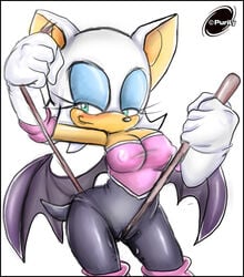 1girls 2d anthro auntymoira bat bodysuit clothes crotch_rope female female_only front_view fur jpg mammal masturbation mobian mobian_(species) mobian_bat purity pussy_juice rouge_the_bat sega smile solo sonic_(series) sonic_adventure_2 sonic_the_hedgehog_(series) standing straight_hair tagme wings