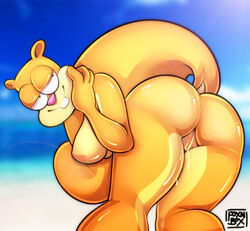 sandy cheeks from nickelodeon by foxnbox