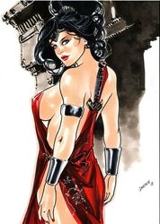 1girls 2019 amazon arm_bands big_breasts black_hair blue_eyes bracers breasts busty curvaceous curvy dated dc dc_comics diana_prince dress ed_benes_studio erect_nipples erect_nipples_under_clothes eyeshadow female female_only gardenio_lima goddess hairbun justice_league large_breasts lipstick long_hair makeup mascara nipple_bulge nipples pinup princess red_dress red_lips red_lipstick red_nail_polish red_nails royalty signature solo superheroine themysciran tiara voluptuous wonder_woman wonder_woman_(series)