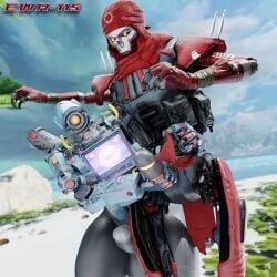 3d apex_legends balls bottomwear bottomwear_aside clothing clothing_aside duo erection ewr-115 genitals hi_res loincloth loincloth_aside machine male male/male male_only pathfinder_(apex_legends) penis revenant_(apex_legends) robot surprise