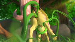 16:9 2019 3d 3d_(artwork) anal anal_sex animal_genitalia animal_pussy anus ass clopician crotchboobs crotchboobs_visible_through_thighs cutie_mark digital_media_(artwork) double_penetration equid equine female feral fluttershy_(mlp) friendship_is_magic grass hi_res hooves horsepussy mammal my_little_pony non-human_areolae outside penetration pterippus pussy solo tentacle underhoof vaginal_penetration wings