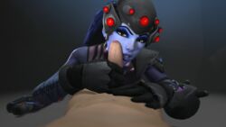 1boy 1girls 3d blizzard_entertainment duo female male male_pov overwatch penis penis_on_face pov source_filmmaker straight tagme tom123 unseen_male_face widowmaker