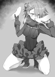 3adultonly ange_(princess_principal) double_handjob fellatio female handjob male multiple_boys penis princess_principal straight