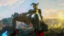 16:9 1girls 3d 4_fingers anal anthro anthrofied belly bethesda_softworks beverage big_hands bottle breasts claws clothing clouds deathclaw digital_media_(artwork) dildo fallout female female_deathclaw female_focus female_only footwear glowing grass green_skin hand_on_leg hi_res high_heels horns huge_ass huge_breasts insertion masturbation monster nipples nude outdoors outside penetration pervertguy341 pussy scalie sex_toy shoes sign sky solo source_filmmaker source_request spread_legs squatting sun sunset teeth thick_thighs tongue tongue_out video_games wasteland wide_hips