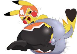 1boy 1girls 2019 absurd_res anal anal_sex animal_genitalia anus blush clothed_female_nude_male clothing cosplay_pikachu duo faceless_male female female_focus female_penetrated fur furry furry_only hi_res male male/female male_penetrating male_penetrating_female naked nintendo no_humans nude penetration pikachu pikachu_libre pokémon_(species) pokemon pururing pussy rear_view solo_focus straight tail testicles video_games