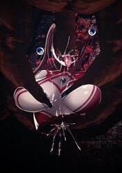 bisected cum cum_in_throat cum_inside cum_through death death_by_penis decapitation female_death gore guro head_explosion highres minato_asahi_(grigio) necrophilia throat_fuck ultraman_(franchise) unknown_artist