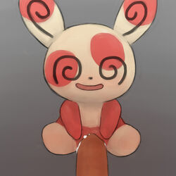 1:1 2016 bodily_fluids cum cum_in_pussy cum_inside disembodied_penis duo erection female feral genital_fluids looking_at_viewer male mammal nintendo open_mouth penetration penis pokémon_(species) pokemon pokemon_(species) presenting pussy sex simple_background smile spinda spiral_eyes spread_legs spread_pussy spreading straight vaginal_penetration video_games youjomodoki