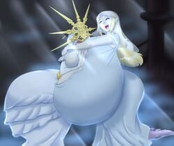 company_captain_yorshka dark_souls dark_sun_gwyndolin dragon femboy fromsoftware gigantic_breasts hug huge_ass huge_breasts hyper marauder6272 smothering thick