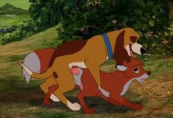 2boys all_fours anal anal_sex animal_genitalia animal_penis animated anus black_nose bodily_fluids breath brown_fur canine canine_penis closed_eyes collar copper_(fath) countershading cum cum_drip cum_while_penetrated dipstick_tail disney dog doggy_style duo ears_back ears_down erection feral feral_on_feral feral_penetrating fox frame_by_frame from_behind_position fur furry gay genital_fluids grass hands-free infinite_cum interspecies knot knotting larger_male long_ears loop male male_only male_penetrated male_penetrating mammal multicolored_tail nude open_mouth orgasm outside panting paws penetration penis pivoted_ears plant rear_view red_fur sex sheath shrub size_difference smaller_male tail tan_countershading testicles the_fox_and_the_hound thin_tail tod_(fath) tongue tongue_out tuwka wet white_countershading yaoi