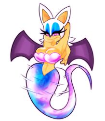 rouge the bat from sonic (series) by monamania