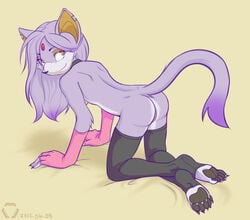 blaze the cat from sonic (series) by kiesan