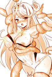 mythra from nintendo by mokki