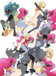 absurd_res anal anus ass_to_ass ass_to_mouth ball_suck cunnilingus fellatio gaping gaping_anus generation_2_pokemon generation_6_pokemon generation_7_pokemon group group_sex hi_res hoopa incest ki0sexies legendary_pokemon leo_(velociripper) levvy_(velociripper) marshadow meimei_(velociripper) nintendo oral penile pokemon pokemon_(species) sex smeargle sucking threesome vaginal_penetration