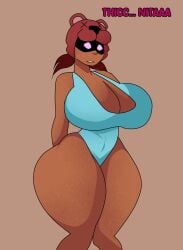 aged_up ass ass_expansion ass_focus big_ass big_breasts big_butt bimbo bimbo_body bimbofication bimbofied brawl_stars breast_expansion breasts_bigger_than_head curvaceous curvy curvy_body curvy_female curvy_figure curvy_hips dart dart_inflation expansion huge_ass huge_butt nita_(brawl_stars) part_of_a_set thick thick_ass thick_legs thick_thighs