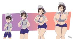 age_progression ass_expansion bimbofication breast_expansion female florian_(pokemon) gender_transformation hair_growth huge_ass huge_breasts mtf_transformation pokemon pokemon_sv rule_63 thatfreakgivz thick_thighs thigh_expansion transformation transformation_sequence wide_hips