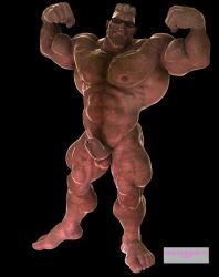 3d 3d_(artwork) balls bara big_penis boner erection facial_hair flexing glasses male male_only marvel marvel_comics muscles muscular nose_ring nude penis sabretooth snarlthewerewolf solo solo_male victor_creed x-men