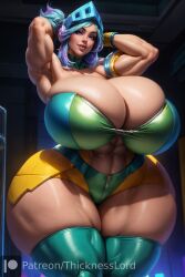 1girls abs ai_generated alternate_body_type alternate_breast_size alternate_costume arcade_riven arcade_series bbw biceps big_breasts blue_green_hair blue_hair breasts breasts_bigger_than_head child_bearing_hips cleavage curvaceous curves curvy curvy_body curvy_female curvy_figure curvy_hips female female_only green_hair hi_res high_resolution highres hips hips_wider_than_shoulders hourglass_figure huge_breasts hyper hyper_breasts league_of_legends light_blue_hair massive_breasts massive_thighs multicolored_hair muscular muscular_female pink_hair purple_hair riot_games riven shiny_skin skull_crushing_thighs solo solo_female solo_focus stable_diffusion thick_thighs thicknesslord thighhighs thighs voluptuous voluptuous_female white_female wide_hips