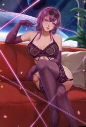 kafka (honkai: star rail) from honkai: star rail by exlic