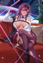 kafka (honkai: star rail) from honkai: star rail by exlic