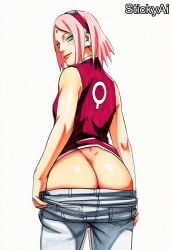 accurate_art_style ai_generated anime_coloring colored female manga_style mature_female milf naruto naruto_(series) naruto_shippuden sexy sexy_pose solo solo_female solo_focus stickyai thick toned watercolor