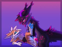 anal anal_sex animal_genitalia animal_penis anthro anus aroused ass avali balls biped blep bodily_fluids canine_genitalia canine_penis cheek_tuft chest_tuft claws cum cum_in_ass cum_inside cum_splatter digital_drawing_(artwork) digital_media_(artwork) draggy_(draggysmut) draggyavali dragon duo erection eye_contact facial_tuft fluffy from_front_position fur furred_dragon furred_scalie genital_fluids genital_slit genitals hi_res holding_partner horn inner_ear_fluff knot knotted_penis larger_anthro larger_male legs_up looking_at_another lumistera lying male male/male multi_ear mythological_creature mythological_scalie mythology nude on_back orange_body orange_fur orgasm pawpads paws penetration penile penile_penetration penis penis_in_ass pink_body pink_fur purple_body purple_fur scalie sex signature simple_background size_difference slim small_waist smaller_anthro smaller_male smaller_penetrated smile tail tapering_penis tongue tongue_out tuft waist_grab white_body white_fur