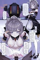 breasts dark-skinned_male duo fatui fatui_harbinger female genshin_impact hentai kuudere male manga marionette_(genshin_impact) penis prudehub sandrone_(genshin_impact) se34tai tsundere waifu