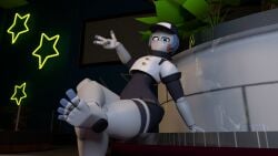 3d feet femboy five_nights_at_freddy's five_nights_at_freddy's:_security_breach fnaf foot_focus nightbotgrey rendering solo staff_bot_(security_breach) stuffbot_(nightbotgrey)