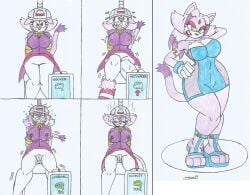 big_breasts big_hips blaze_the_cat bracelets brainwash brainwashed brainwashing empty_eyes golden_eyes hard_nipples high_heels hooker hypnosis lipstick looking_at_viewer loose_hair marlon64 milking_breasts mobian_cat orgasm pink_eyeshadow prostitute purple_body purple_fur purple_hair pussy_juice pussy_juice_drip pussy_markings sandal_heels sega sexy_dress sexy_pose sonic_(series) sonic_the_hedgehog_(series) traditional_drawing_(artwork) trance white_background white_fur