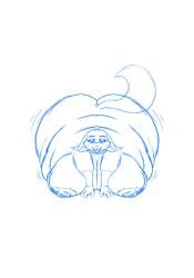 bbw big_ass big_breasts breasts bubble_butt cleavage female frisk_lk furry huge_ass huge_breasts nipples overweight tagme thick_thighs wide_hips