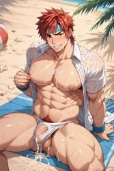 ai_generated bara bara_body bara_with_male_audience big_penis gay gay_male gay_masturbation large_penis male male/male male_masturbation male_only yaoi yaoi_with_female_audience yaoi_with_male_audience