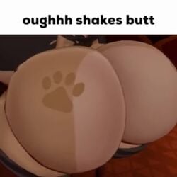 big_ass breedable_hips bubble_butt fernretriever furry huge_ass hyper_ass meme mesmerizing_ass tagme thick_thighs twerking video wide_hips