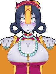 big_breasts hypnosis jiangshi monster_girl submissive_female waifu