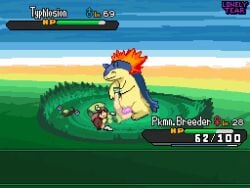 1boy 1girls 1pokemon 2d animal_genitalia animal_penis animated ass ass_up balls bipedal_feral bouncing bouncing_breasts bouncing_on_penis breasts breeding brown-haired_female brown_eyes brown_hair clothed clothes_removed consensual cum cum_in_pussy cum_inside cum_overflow doggy_style fellatio female female_on_feral female_penetrated fire game_mechanics grabbing grabbing_from_behind hand_on_another's_head hat health_bar heart_symbol hug hug_sex human_penetrated implied_impregnation implied_penetration inviting_to_sex leg_glider_position legs_held_open lonelytear long_playtime longer_than_one_minute male male/female male_penetrating male_penetrating_female male_pokemon male_pokemon/female_human nintendo npc_trainer paws penis penis_in_pussy pinned_down pinned_to_floor pixel_animation pixel_art poke_ball pokemon pokemon_(species) pokemon_breeder_(pokemon) pokemon_breeder_(pokemon_xy) pokemon_egg pokemon_move pokemon_trainer pokemon_xy pokephilia prone_bone red_eyes reverse_suspended_congress shaking_ass sideways_missionary_position smirk smirking_at_viewer spread_legs tagme tapering_penis teasing twerking two-tone_body two-tone_fur typhlosion vaginal_penetration video yellow_body