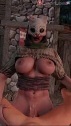 1futa 1girls 20_seconds 3d animated dbd dead_by_daylight futa_on_female futanari huntress_(dead_by_daylight) lewdylens nea_karlsson sex short_video shorter_than_30_seconds sound tagme taker_pov vertical_video video