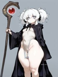 1girls ai_generated big_ass blue_eyes bubble_ass bubble_butt commission curvy_female curvy_figure dark_souls dungeons_and_dragons elden_ring hand_on_hip lily_buns mage magic_user magical_girl oatmealdood oblivion oc original pale-skinned_female shortstack skyrim small_breasts solo_female solo_focus staff the_elder_scrolls thick_ass thick_hips thick_legs thick_thighs tight_clothing tight_fit voluptuous_female white_hair