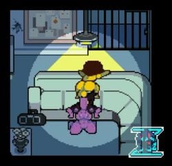 1boy 1girls 2d 2d_animation accurate_art_style animated anthro ass balls balls_deep balls_slap balls_suck bouncing bubble_ass bubble_butt bubble_butt_(male) cock-tail cum cum_in_mouth cum_inside cum_on_face cumflation deep_penetration deepthroat deezairah deltarune ejaculation face_fucking fast_fucking fellatio female found_footage found_media genitals glorianmarsnsfw handjob human_on_anthro inflation kris_(deltarune) long_playtime longer_than_30_seconds loop male muscular muscular_female music neck_bulge oral oral_penetration penis pixel_animation pixel_art prison purple_body purple_fur purple_skin reupload rough_sex sofa sound sound_effects sound_warning susie_(deltarune) sword_swallowing_position tagme twitter_link undertale_(series) video