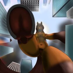 destruction dominant_female femdom giantess goddess hooves horse looking_down macrophilia oc original_character stomp tagme terra_thunder_(lylatveteran-012)