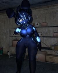 3d blue_body bonfie bonfie_(cally3d) bonfie_(cryptia) bonfie_(cryptiacurves) bonnie_(fnaf) bunny_ears bunny_girl dark_body fazclaire's fazclaire's_nightclub five_nights_at_freddy's fnaf fredina's_nightclub frenni_fazclaire furry garry's_mod mxes_(fnaf) nipples render solo