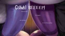 2futas aka6 alternate_version_at_source alternate_version_available balls big_breasts breasts crowded elevator futa_on_male futanari huge_breasts huge_penis hyper_balls hyper_penis penis penis_in_face pov stuck tagme taker_pov