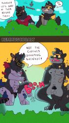 2boys balls dire_(fortnite) fortnite male male_only nude penis protogen remmus_cobalt tagme