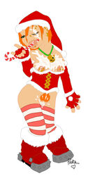 bell_collar candy_cane christmas corset cum cum_in_pussy cum_on_breasts detatched_sleeves dwarf dwarf_(class_of_heroes) dwarf_female eyebrow_piercing female functionally_nude hairy hairy_pussy multiple_earrings nipple_piercing nose_piercing pandamancer striped_legwear tagme world_of_warcraft