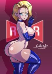 1girls android_18 areolae armwear artist_name ass asymmetrical_bangs big_ass big_breasts blonde_hair blue_armwear blue_choker blue_eyes blue_gloves blue_thighhighs breasts choker cigarette curvaceous curvaceous_body curvaceous_female curvaceous_figure curvy curvy_body curvy_female curvy_figure cyborg dragon_ball dragon_ball_z elbow_gloves elbow_gloves_only endlessfin erect_nipples feet_out_of_frame female female_only from_side gloves gloves_only gradient_background huge_ass large_ass large_breasts latex latex_gloves legwear logo_in_background looking_at_viewer looking_to_the_side naked_elbow_gloves naked_gloves naked_thighhighs nipples nude nude_female puffy_areolae red_ribbon_army shadow short_hair simple_background smoke smoking smoking_cigarette solo solo_female standing thick_thighs thighhighs thighhighs_only thighs viewed_from_side voluptuous voluptuous_female