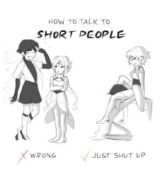 cunnilingus eating_pussy erection femboy femboy_on_female femdom genshin_impact how_to_talk_to_short_people kneeling kokoyuart licking_pussy lumine_(genshin_impact) meme monochrome oral oral_sex parody parody_porn penis_out scaramouche_(genshin_impact) straight