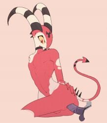 blitzo (helluva boss) from helluva boss by birdpopo