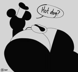 animated anthro ass big_ass big_butt black_and_white breathotter bubble_ass bubble_butt cartoony disney dumptruck_ass furry hat hot_dog huge_ass huge_butt large_ass male male_only male_shortstack mickey_mouse monochrome mouse public_domain shaking_ass shaking_butt steamboat_willie steambutt_willie tagme tail teapot_(body_type) thick_thighs toony video wide_hips