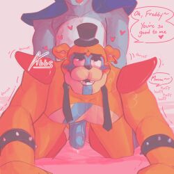 2boys abbs ahe_gao anal animatronic anthro anthro_on_anthro anthro_penetrating_anthro bear blue_body blue_eyes blue_fur blue_penis blush bowtie bracelet bracelets dialogue digital_media_(artwork) doggy_style ear_piercing english_text erection eyes_rolling_back faceless_male fangs five_nights_at_freddy's five_nights_at_freddy's:_security_breach gay gay_sex glamrock_bonnie_(fnaf) glamrock_freddy_(fnaf) heart lagomorph male/male mammal orange_body orange_fur penis pleasure_face precum rabbit scottgames shoulder_pads simple_background smile steel_wool_studios thrusting top_hat two_tone_body video_game_character video_games watermark wholesome